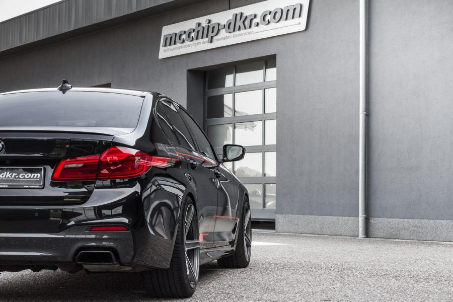 Детали экстерьера BMW M550d xDrive by Mcchip-DKR 2018 года  (фото 11 из 15)